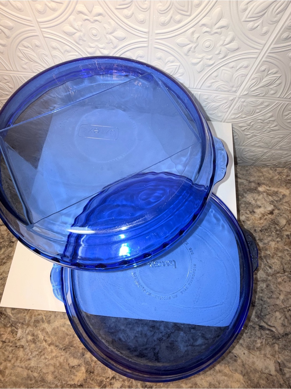 Like New Authentic Colbalt Blue Pyrex - Picture 2 of 3